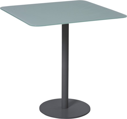 Clear Glass Top Square Bar Table Pub Furniture Tables