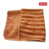 Microfiber PE Striped Cleaning Cloth (XQK-C004)