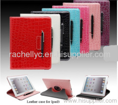 Slim leather case for Ipad3