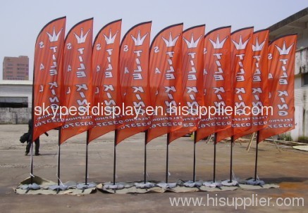 outdoor feather flag