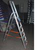 household step ladder with 6 steps color rope and 60cm from the top to the pedal