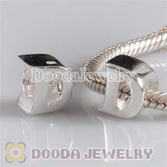 european Alphabet Letter Beads D Charms