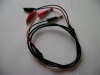 P1016 Oscilloscope probe Double banana plugs to double clips