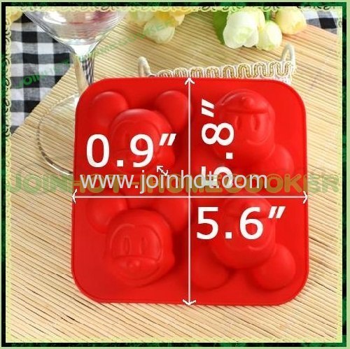 Mickey mouse silicone cake pan