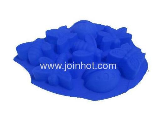 food -grade and flexible silicone flower cake mold