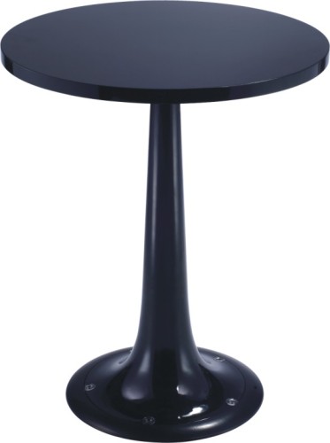 High Quality Wood Top Round Bar Table