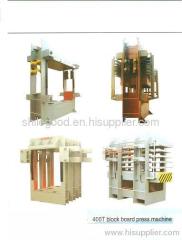 block board press machine