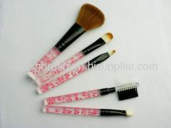Gorgeous pink make up brush set
