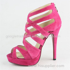 Fashion brand women high heel shoes online