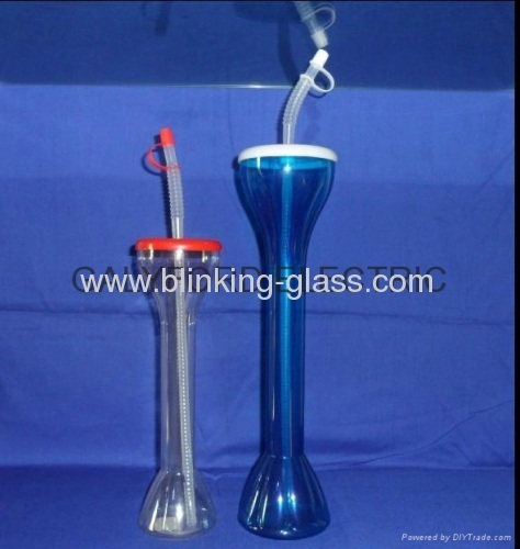 Plastic Yard Glass - 16OZ ( New design)