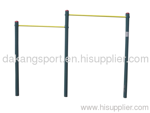 outdoor fitness high low bars