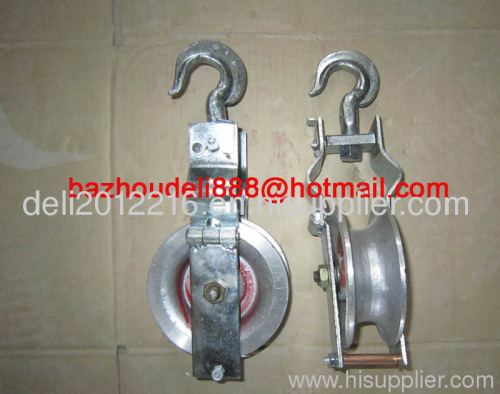 Cable Puller Hook Sheave Pulley&Cable Block