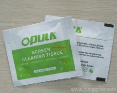 single pack, phone screen cleaning wet tissue
