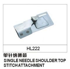 SINGEL NEEDLE SHOULDER TOP STITCH ATTACHMENT FOLDER HL222