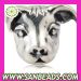 Dog Head 925 Sterling Silver Jewelry Beads