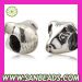 Dog Head 925 Sterling Silver Jewelry Beads