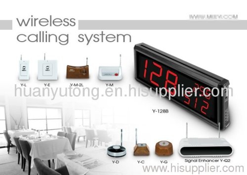 wireless table calling system Y-128B