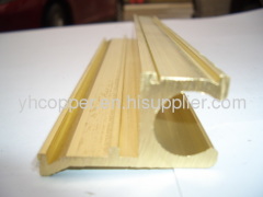 Brass Profiles extruded into different shapes and lengths