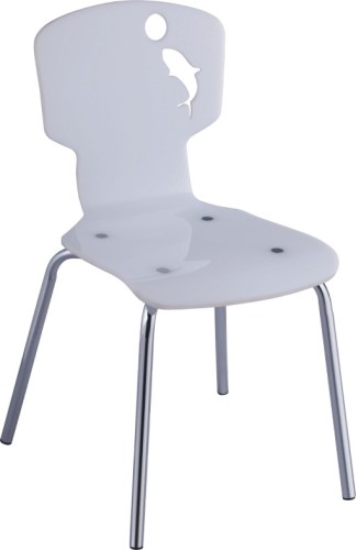 Lovely White Kid's Side Chair Furniture Chair Living Room Dining Chairs For Sale