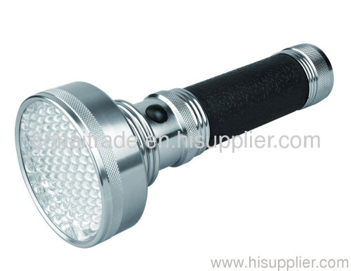 strong solar 100LED aluminum flashlight