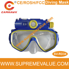 Diving mask camera can be waterproof 15m