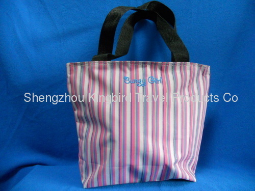 Fashion liner-type printed lunch bag
