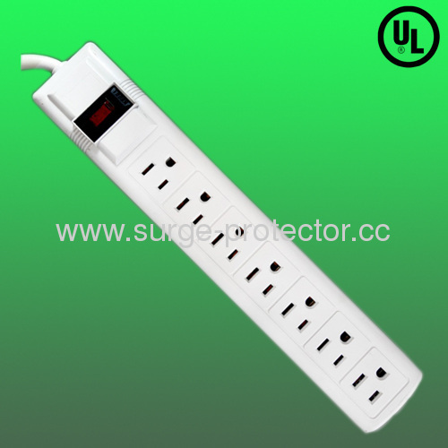 7 Outlets power surge protector
