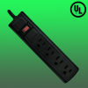 4 outlet (c)UL listed surge protector