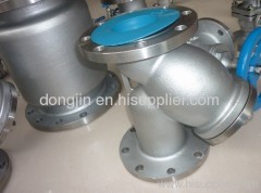 ANSI/JIS flanged y strainer