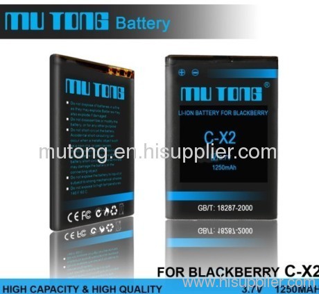 Mobile Phone Blackberry Battery For C-X2