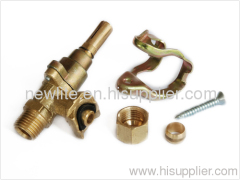 brass oven gas valve