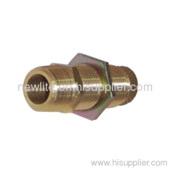 gas pipe adapter brass or steel