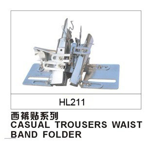 CASUAL TROUSERS WAIST BAND FOLDER HL211