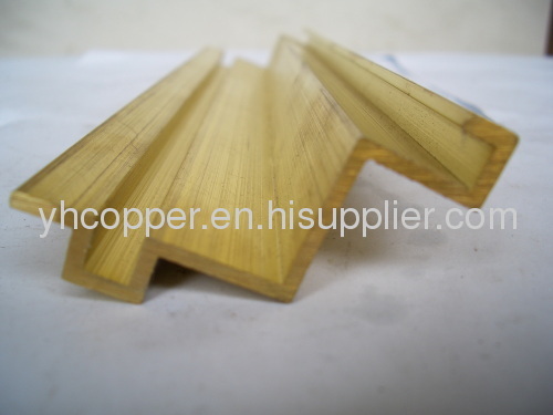 extruded brass profiles for interior and exterior open aluminum window