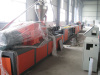 PE+wood profile machine