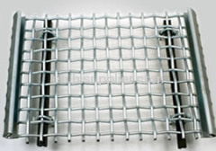 Pre-Crimped Wire Mesh As Barbecue Grill Netting