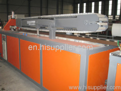 PE+wood profile extruding machinery