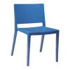 Modern Navy PP Lizz Dining side Chair outdoor garden desk furniture chairs