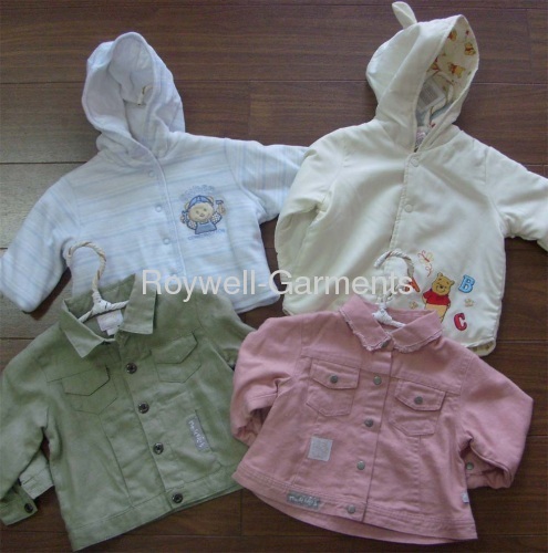 3Y-8Y cotton kid's jackets