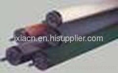 Roller covers for warp knitting machines