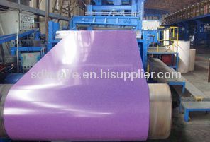Galvanized base color coated steel coil