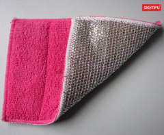 Microfiber Dish Cleaning Pad(XQK-C014)