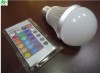 rechargeable led emergency light led RGB bulb 3w e27