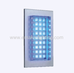 led recessed light crystal glass