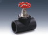 HDPE pipe fittings brass stop valve