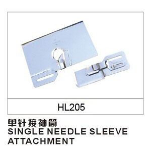 SINGLE NEEDLE SLEEVE ATTACHMENT FOLDER HL205