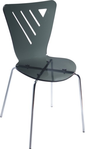 Transparent Acrylic side chair
