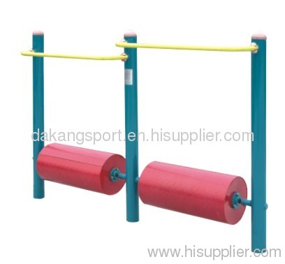 outdoor fitness double balance cylinder