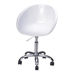 Modern style white Gas Lift Armchairs