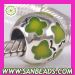 European 925 Sterling Silver Enamel Charm beads